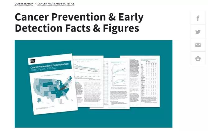美国癌症协会（ACS）权威发布：近一半的癌症发生和死亡可预防！