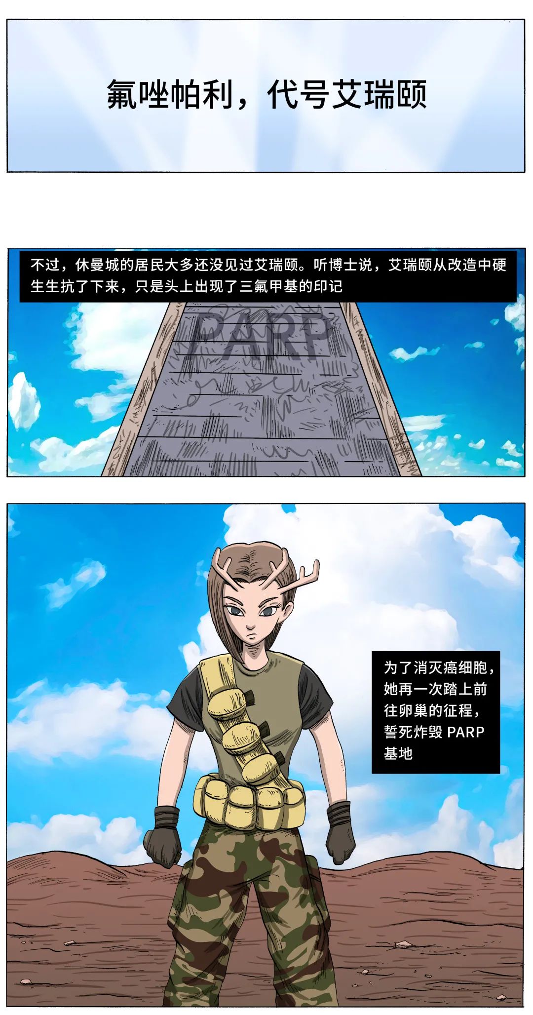 漫画科普：艾瑞颐（氟唑帕利）改造脱胎换骨 休曼城终迎最稳PARPi